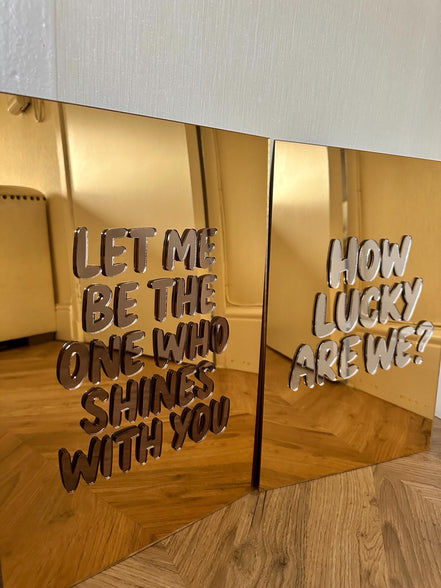 "LET ME BE"