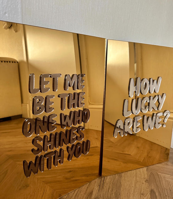"LET ME BE"