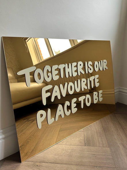 "OUR FAVOURITE PLACE TO BE"