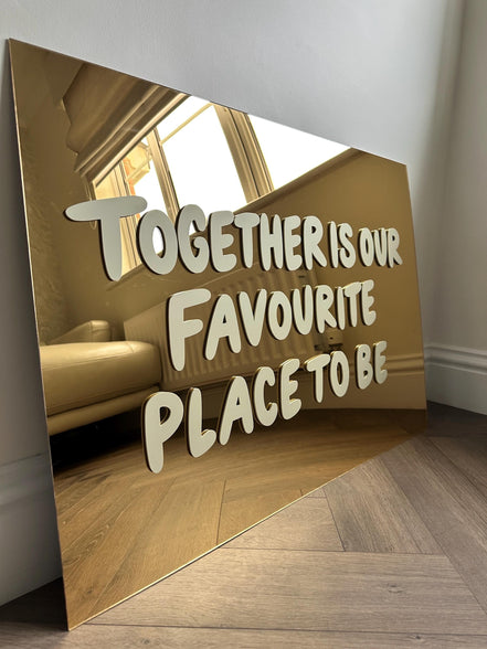 "OUR FAVOURITE PLACE TO BE"