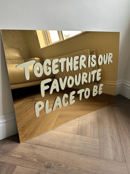 "OUR FAVOURITE PLACE TO BE"