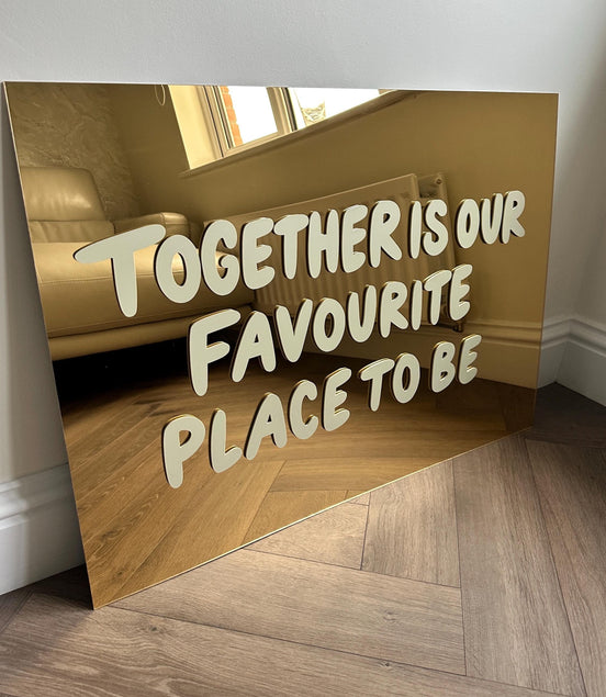 "OUR FAVOURITE PLACE TO BE"