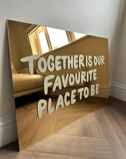 "OUR FAVOURITE PLACE TO BE"