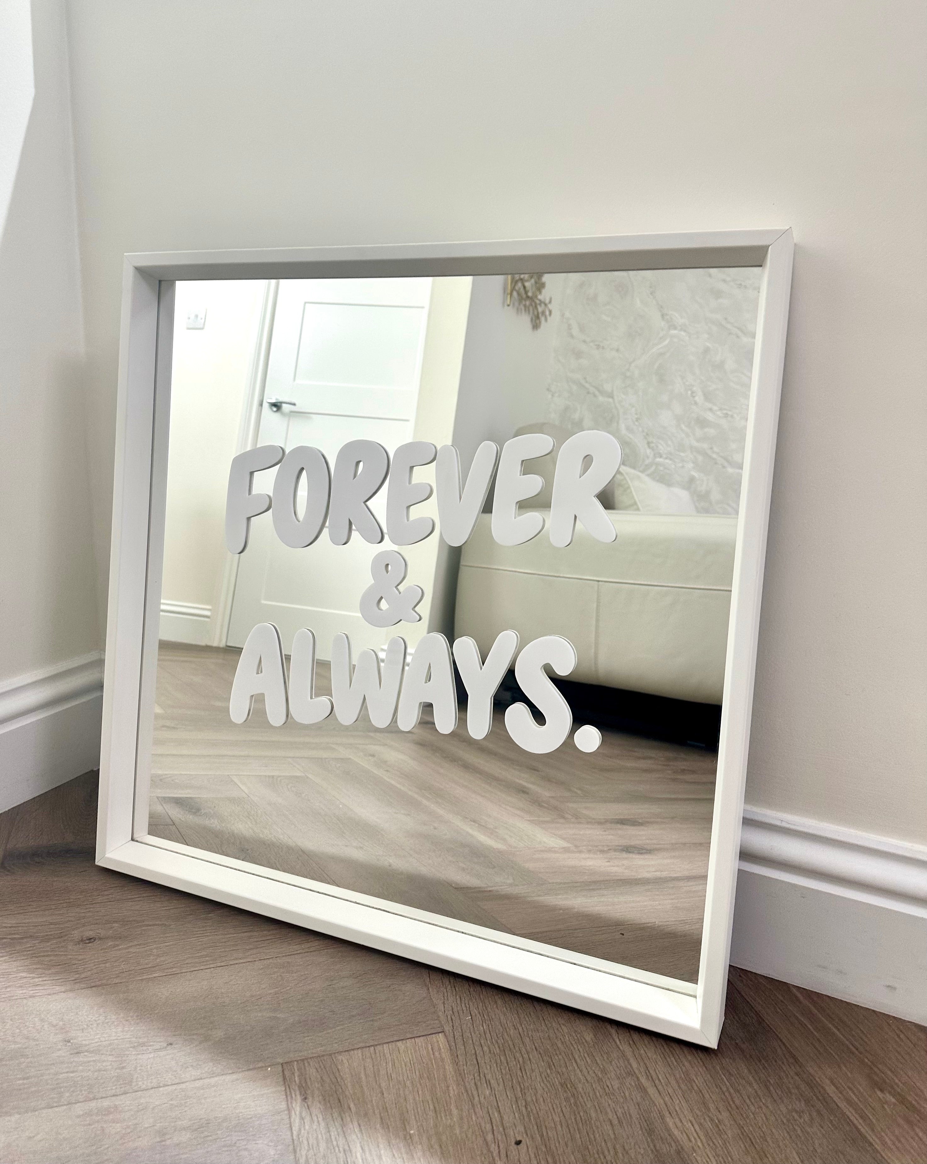 “FOREVER & ALWAYS”