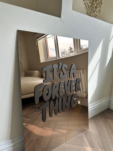 "IT'S A FOREVER THING" - BRONZE