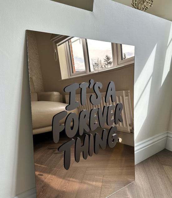 "IT'S A FOREVER THING" - BRONZE