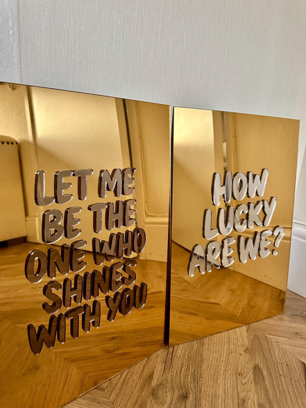 "LET ME BE"